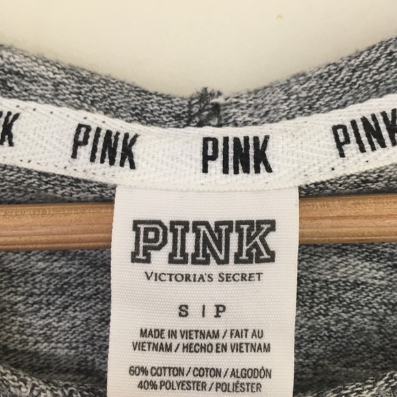 💕SOLD💕PINK Victoria Secret Cut Out Back Hoodie - Picture 3 of 6